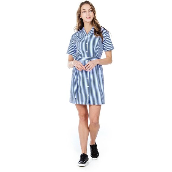 Lacoste Live Stripe Shirt Dress - Picture 2 of 8